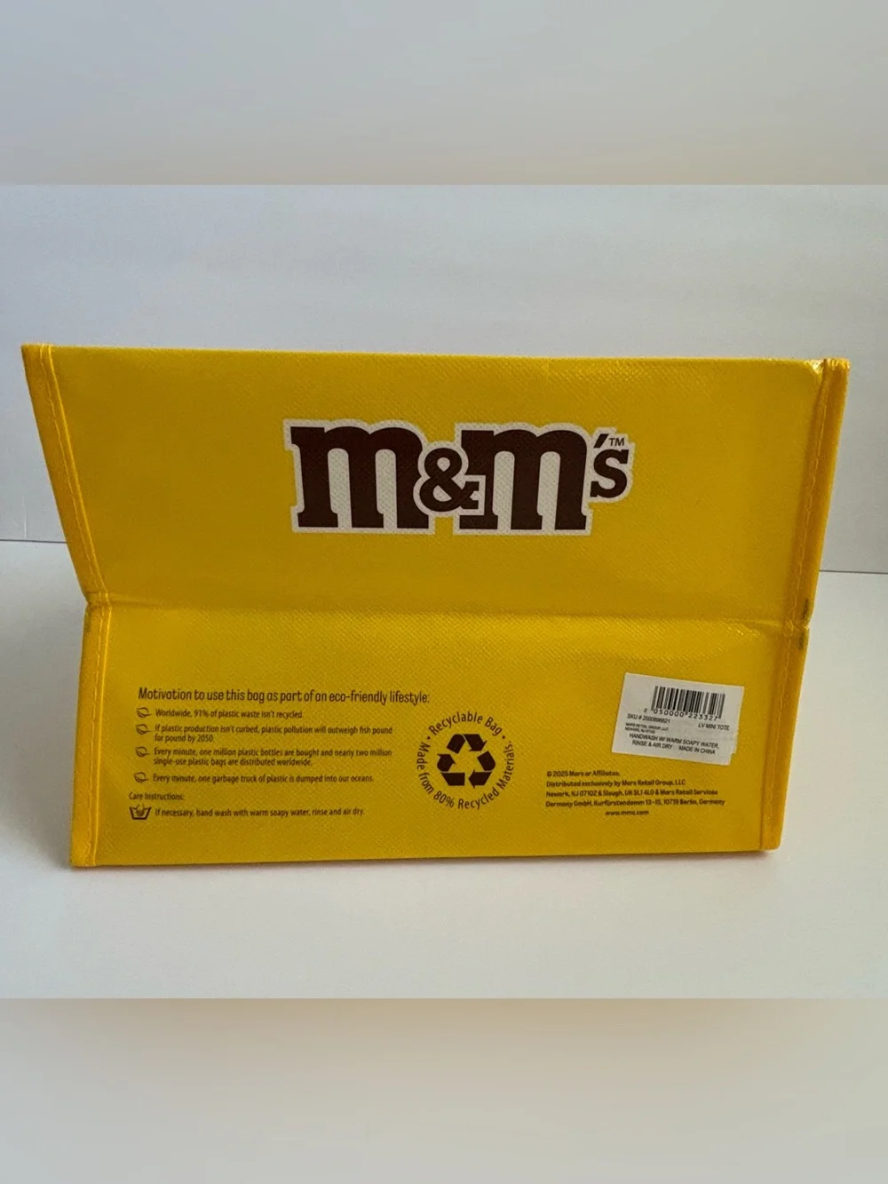 M&M’s World Welcome to Las Vegas Sign Reusable Shopping Tote Bag